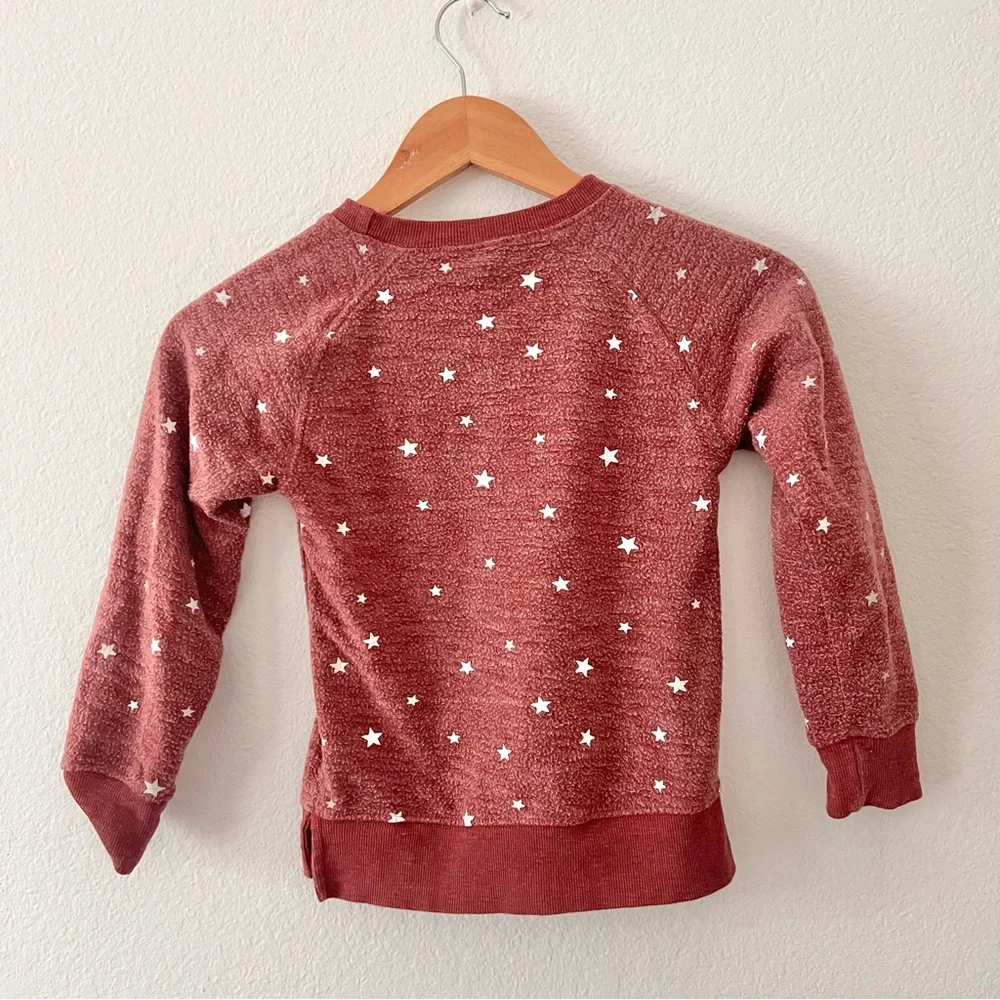 Wes & Willy Girls Texas A&M Aggies Star Print Sweatshirt Sz 5